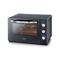 SEVERIN XXL Duschofen & Toaster mit Konvektionsfunktion, 2200 W, Schwarz