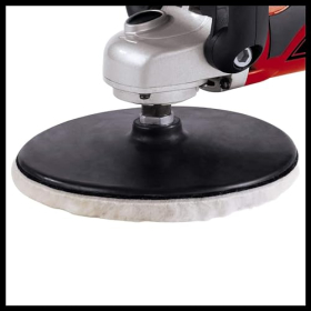 Einhell CC-PO 1100/1 E Poliermaschine, 1100W mit Zubehör und Koffer, Multicolor