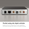 Eve Play (Apple Home) Streaming-Audio-Adapter für AirPlay mit drei Audioausgängen, WLAN und Ethernet