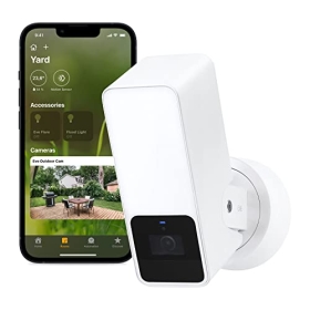 Eve Outdoor Cam (White Edition) - Smart Surveillance Camera, Floodlight, Night Vision, Motion Sensor, Intercom, Flexible Installation, WiFi, Highest Data Protection with Apple HomeKit Secure Video : Amazon.de: Health & Personal Care