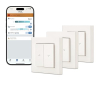 Переключатель управления рольставнями Eve Shutter Switch Matter, комплект из 3 штук