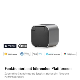Eve Energy Outdoor Steckdose mit Verbrauchsmessung, Matter-kompatibel