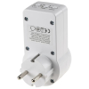Steckdosenadapter mit Bewegungsmelder 120°