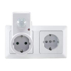 Steckdosenadapter mit Bewegungsmelder 120°