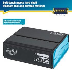 Juego de puntas Hazet SmartCase en un práctico estuche