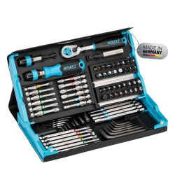 HAZET SmartCase 2200SC-31 Bit Set with 73 pieces, compact and versatile