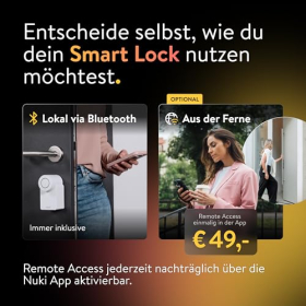 Электрический дверной замок Nuki Smart Lock Go