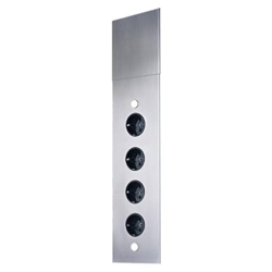 THEBO Eckstecker, Edelstahl, L