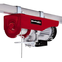 Einhell TC-EH 600 cable winch (1050W, 300kg/18m, 600kg/9m, wire rope 4.5mm)