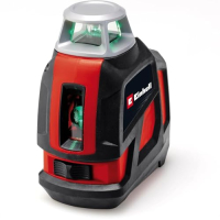 Einhell TE-LL 360 G Kreuzlinienlaser, Selbstnivellierend, Grün, mit Stativhalter