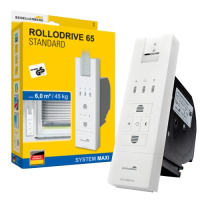 Schellenberg Rollodrive 65 - Електричний привід для ролет, стандартний, білий