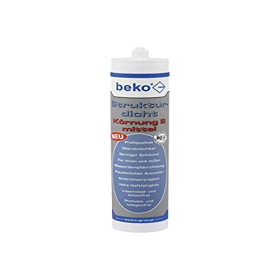 Акриловая краска beko Masonry с текстурным эффектом, белая, для фасадов, штукатурки и герметизации трещин