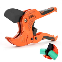 AIRAJ pipe cutter 42mm, ratchet mechanism, rubber handles, for multi-layer pipes