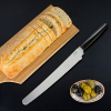 Lurch 230410 Cuchillo para pan Tango con hoja dentada de 23 cm de largo fabricada en acero para cuchillos 3CR14 resistente a la corrosión