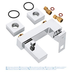 Grohe Eurocube bath and shower mixer