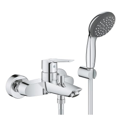 Grohe Start Bath Shower Set, Wall Mounted, Hand Shower, Flexo, Automatic Inverter