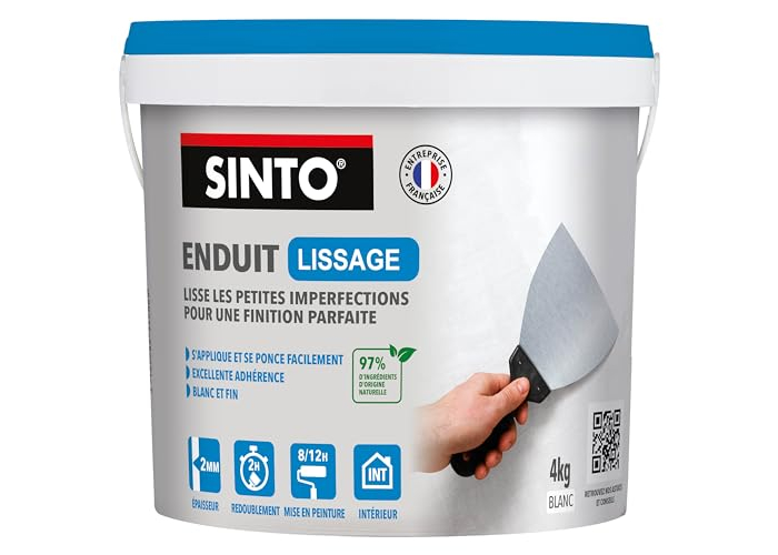 Sinto - smoothing paste with coating - removes small and large irregularities Sinto - smoothing paste with coating - removes small and large irregularities