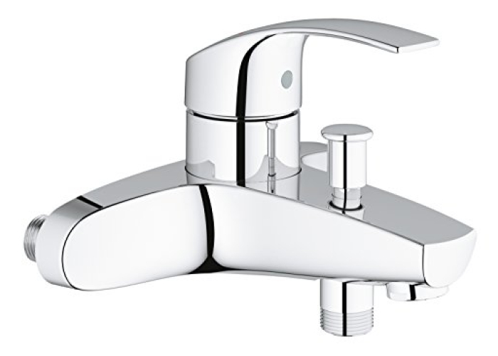 GROHE Eurosmart Einhebel-Badewannenarmatur zur Wandmontage, Chrom GROHE Eurosmart Einhebel-Badewannenarmatur zur Wandmontage, Chrom