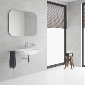 Grohe 1/2 Zoll Spültischarmatur M, EcoJoy, Quickfix Plus, glatter Körper