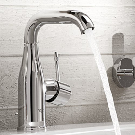Grohe 1/2 Zoll Spültischarmatur M, EcoJoy, Quickfix Plus, glatter Körper