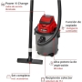 Einhell TC-VC 18/15 Li-Solo: Cordless wet and dry vacuum cleaner with 15 l container