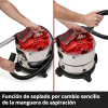 Einhell TE-AV 18/15 Li C-Solo cordless ash vacuum cleaner 15L, Li-Ion