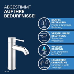 Смеситель для ванной комнаты и раковины Grohe Essence
