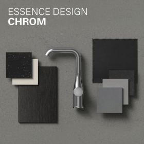 GROHE Essence Einhebel-Waschtischarmatur, Chrom