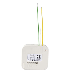 Somfy 2401162 – Receptor de empotrar RTS para persianas enrollables | Compatible con interruptor TaHoma