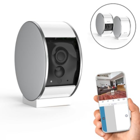 Somfy Indoor Camera with Night Vision, Motion Detection & Voice Control
