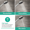 Hansgrohe Pulsify Select S Duschkopf, 3 Strahlarten, Anti-Kalk Funktion, Chrom