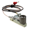 Burner without injector and connection for Dometic refrigerator, model 241280281