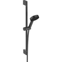 hansgrohe 24161670 Brauseset, Mattschwarz, 0,65 m Set