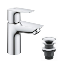 Grohe StartEdge basin mixer – compact & chrome gloss