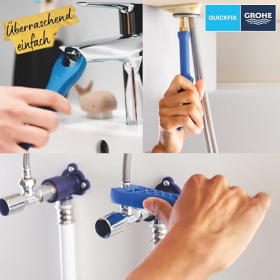 Grohe StartEdge Waschtischarmatur – Kompakt & Chromglanz