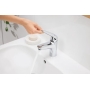 GROHE Swift Quickfix 1/2" S-Size basin mixer, chrome, with low-flow function