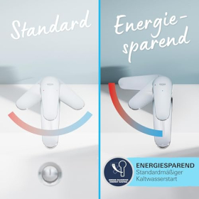 Змішувач для раковини GROHE Swift з функцією Eco та зливним краном, хромований