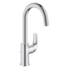 Mezclador monomando de lavabo GROHE Swift Quickfix, 1/2 pulgada, tamaño L, cromado, menor consumo de energía/agua, 24330001