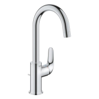 Однорычажный смеситель для раковины GROHE Swift Quickfix, 1/2 дюйма, размер L, хром, пониженное энергопотребление/потребление воды