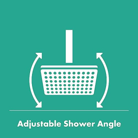 Hansgrohe Pulsify E Duschkopf, Rechteck, Wasser­sparend, Chrom