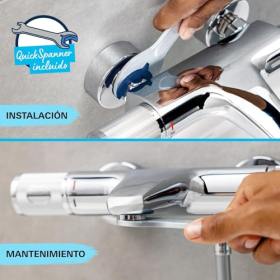 Grifería de baño y ducha GROHE Swift Quickfix, cromada