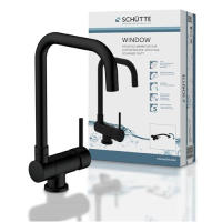 SCHÜTTE WINDOW Смеситель для кухни для нижнего окна, гибкий, поворотный