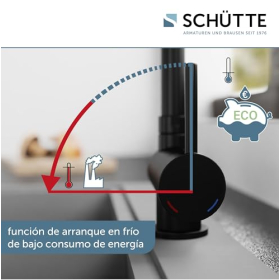 SCHÜTTE WINDOW Кухонний змішувач на вікна, гнучкий, поворотний