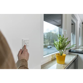 Schellenberg 25005 roller blind switch with push-button function