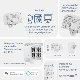 Homematic IP 154346A0 Активатор переключателя, белый