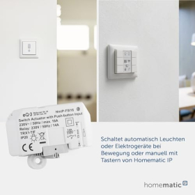 Homematic IP 154346A0 Активатор переключателя, белый