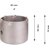 Bosch - Hollow drill SDS-plus-9 for hexagon sockets