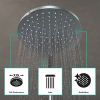 Hansgrohe Vernis Blend shower system, water-saving, chrome