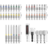 Bosch Professional Schraubbit- und Steckschlüssel-Set, 43-tlg