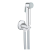 Душевой комплект GROHE Tempesta F с триггерным распылителем, 30 л.с., 1 распылитель с держателем, хромированный